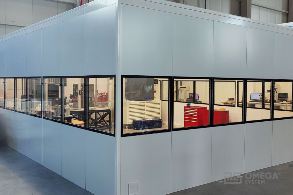 Zabudowa na halę produkcyjną