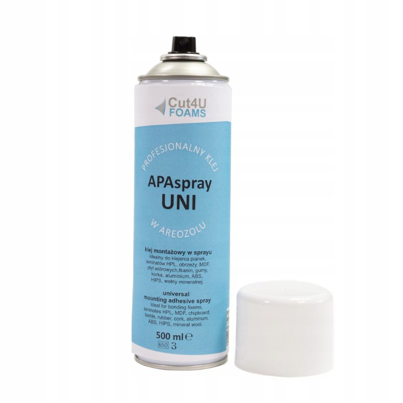 klej w sprayu - APAspray UNI 500 - obrazek 2