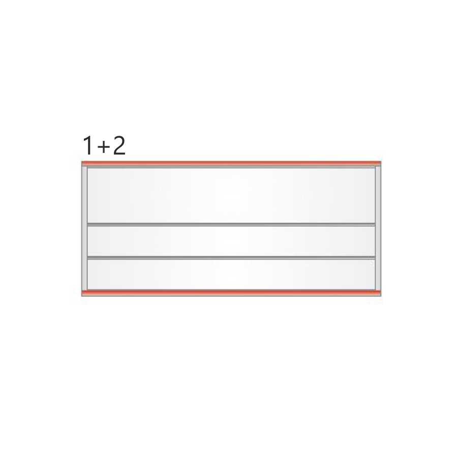 tabliczka COLOUR – wymienne panele | szerokość 180 mm - obrazek 3