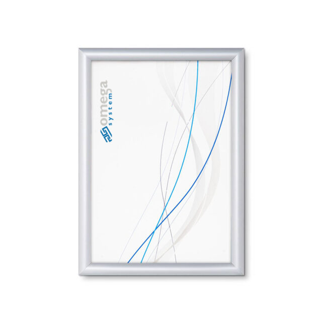 ramka zatrzaskowa / narożnik ostry / profil 25 mm