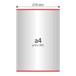 tabliczka POINT – jednolite wypełnienie | A4