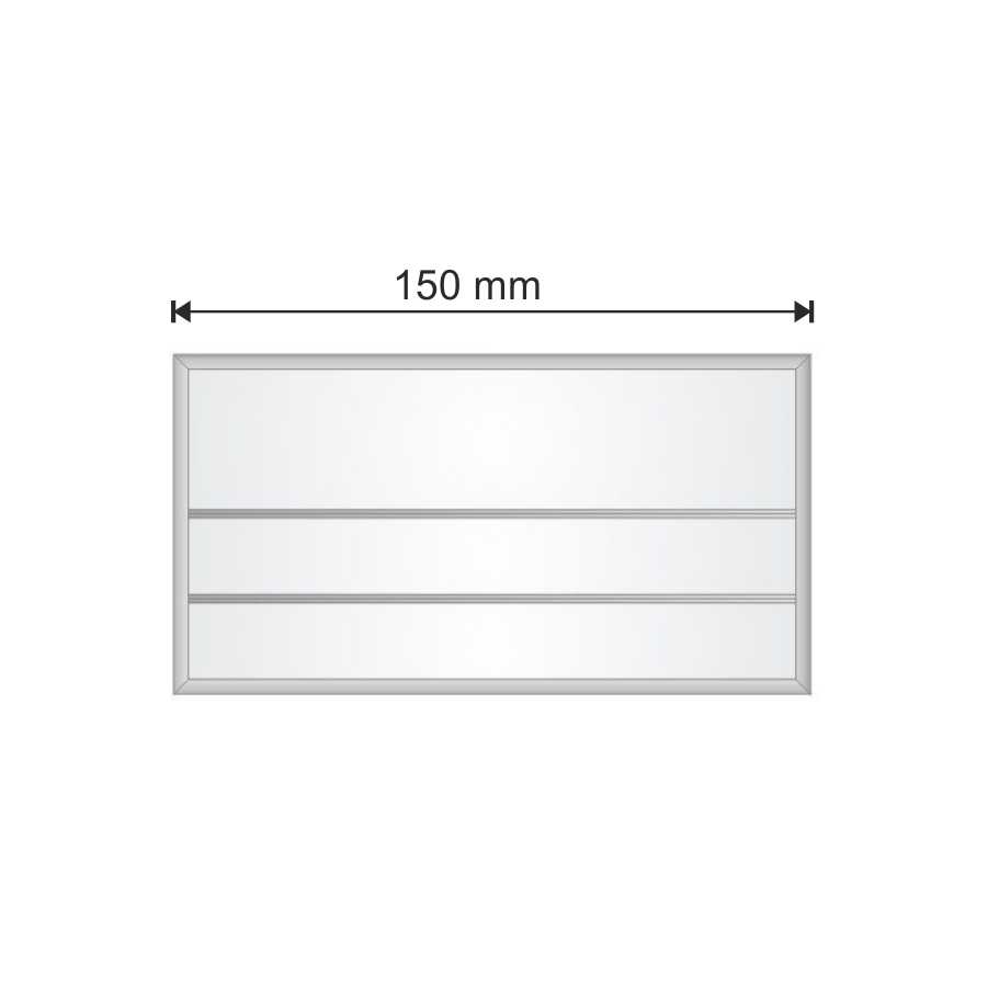tabliczka NEXT – wymienne panele | szerokość 150 mm